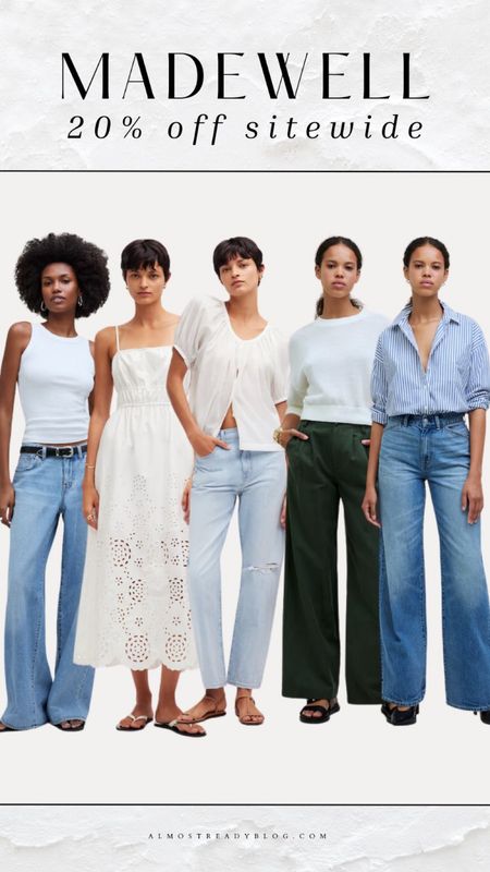 Madewell 20% off sitewide, discount code in app 

#LTKFindsUnder50 #LTKFindsUnder100 #LTKSaleAlert