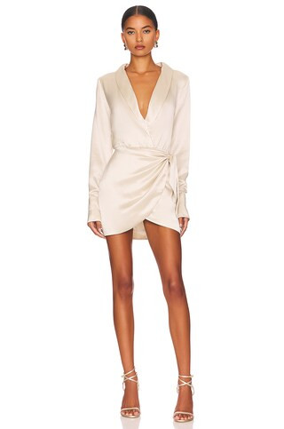 retrofete Hailey Dress in Champagne from Revolve.com | Revolve Clothing (Global)