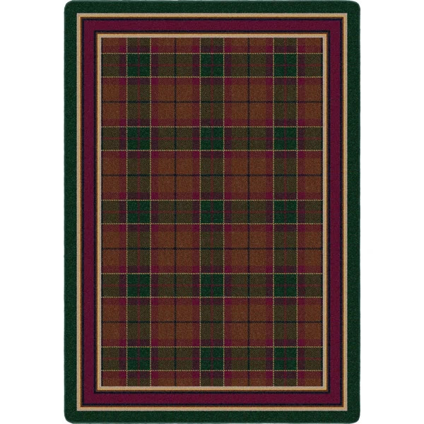 Alminus Signature Magee Tartan Emerald Plaid Area Rug | Wayfair North America