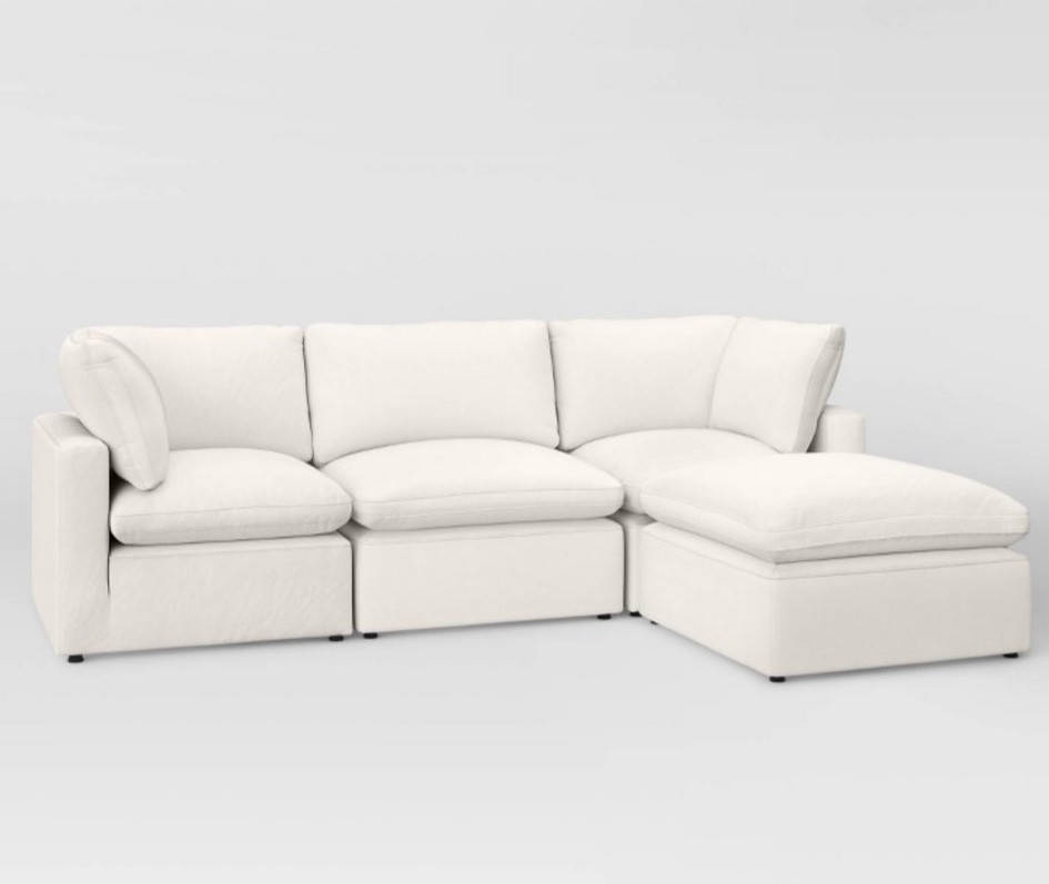 Cloud Couch Dupe! Sectional cloud couch 

#LTKhome #LTKSale #LTKFind
