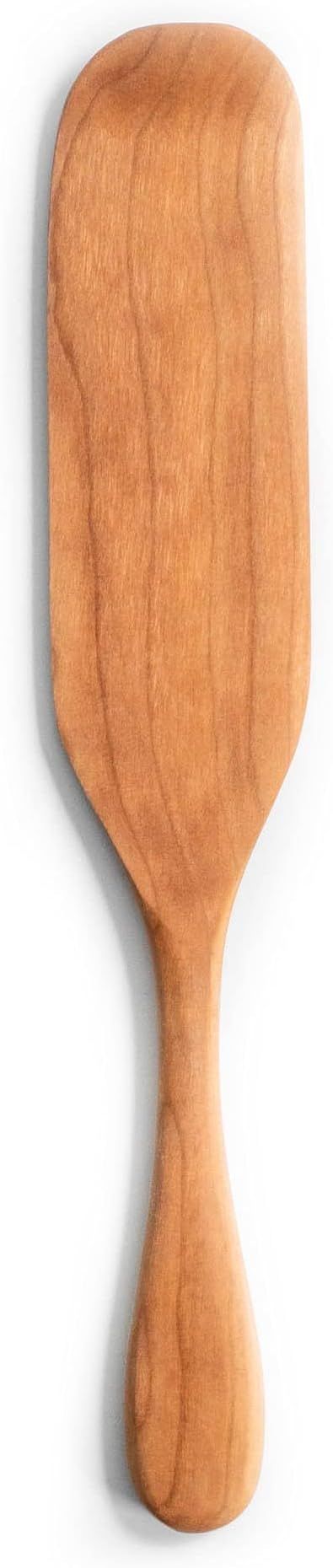 Handmade Wooden Spurtle - 12” Large Stirring Utensil Made from Black Cherry in the USA - Spurtl... | Amazon (US)