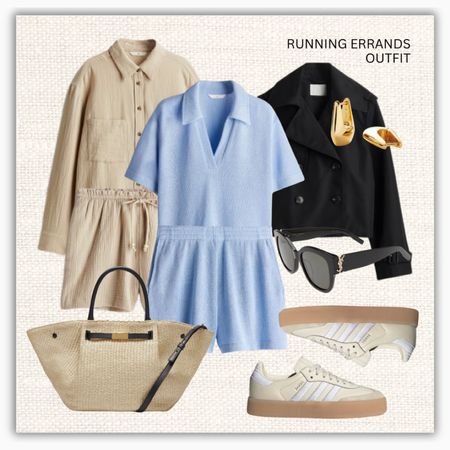 Running errands outfit 🛒 

‼️Don’t forget to tap 🖤 to add this post to your favorites folder below and come back later to shop

Make sure to check out the size reviews/guides to pick the right size

Summer co ord, knit co ord, linen co-ord, black short trench coat, raffia tote bag, demellier, adidas summer sneakers

#LTKStyleTip #LTKSeasonal