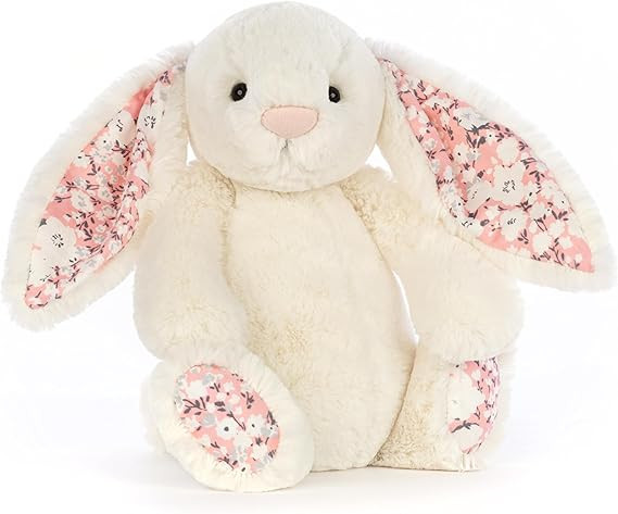 Jellycat Blossom Cherry Bunny Stuffed Animal, Medium 12 inches - Rabbit and Bunny Plush Toy - Cla... | Amazon (US)