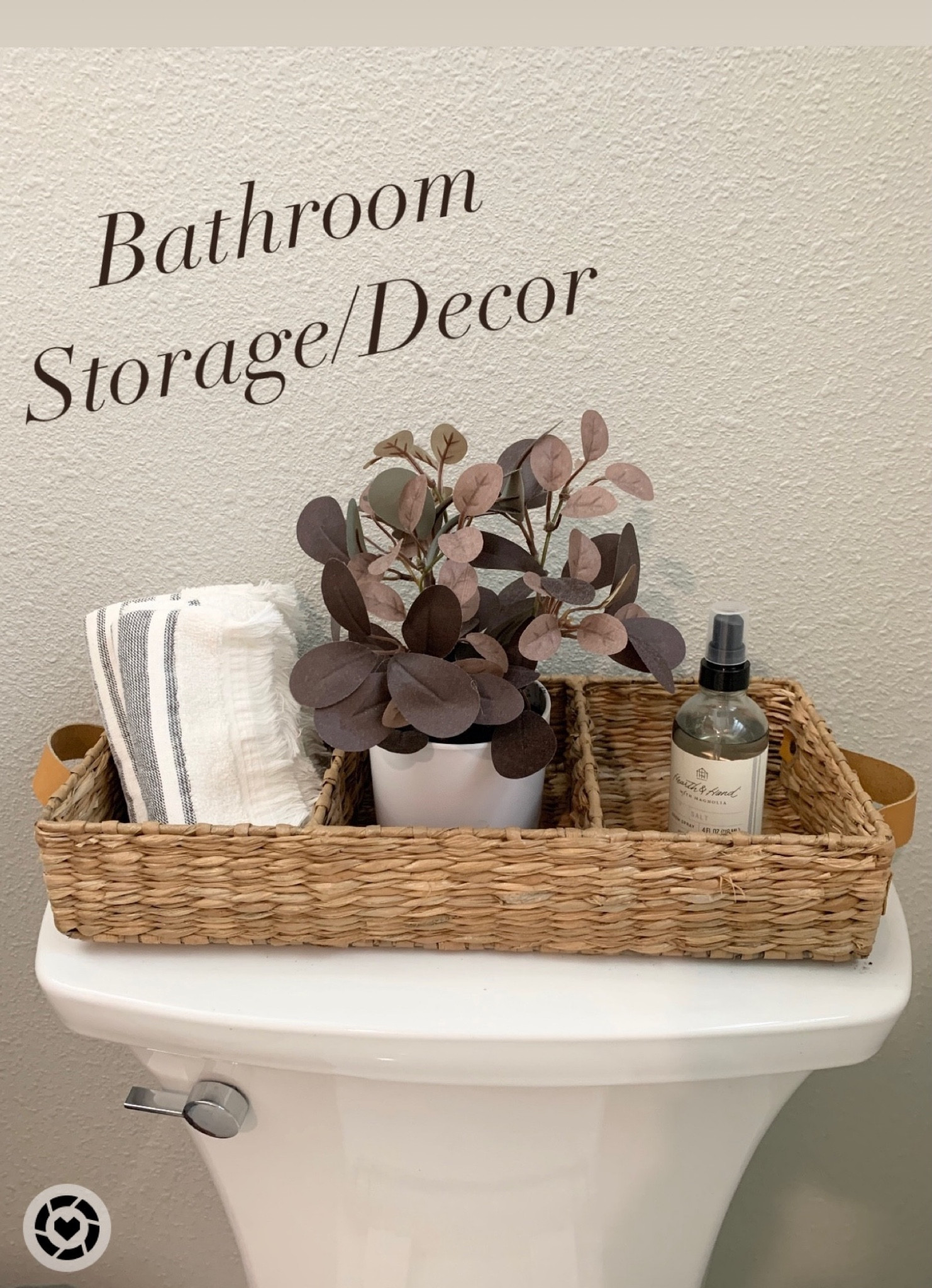 Bathroom decor and storage, toilet basket 

#LTKhome #LTKunder50 #LTKFind