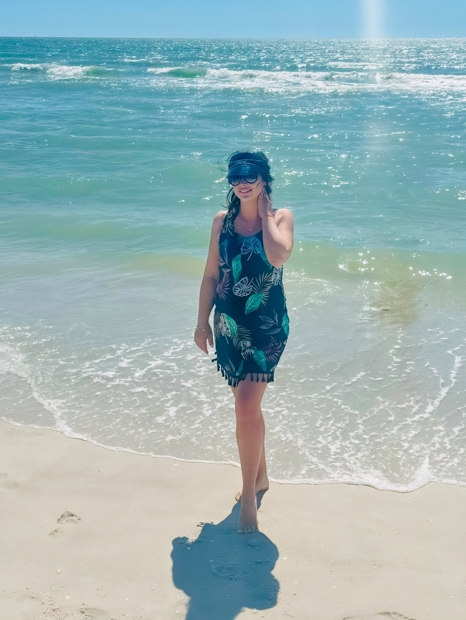 Stepping into paradise with the perfect beach cover-up! 🌴☀️ This tropical print cover-up dress is your ultimate summer essential, combining style and comfort effortlessly. 

Whether you're strolling along the shore or lounging by the pool, this chic cover-up keeps you cool and fashionable. 🌊👗 

#BeachWear #SummerStyle #TropicalVibes #FashionableCoverUp #BeachDayEssentials #SunKissed #VacationMode

#LTKSeasonal #LTKFindsUnder50 #LTKSwim