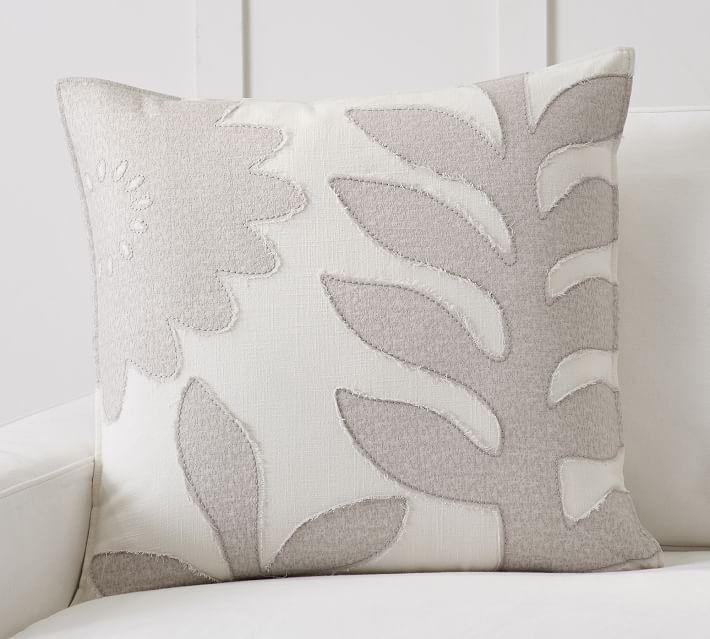 Lilo Embroidered Pillow Cover | Pottery Barn (US)