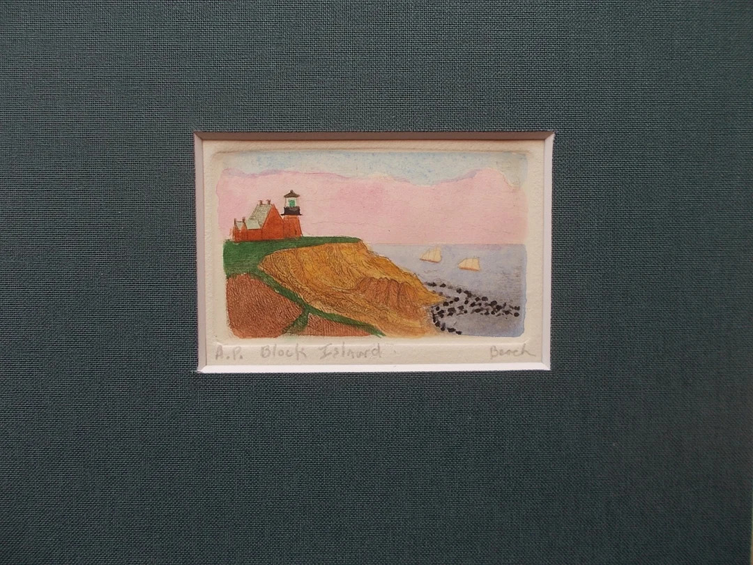 Southeast Lighthouse Block Island Rhode Island. Original - Etsy | Etsy (US)