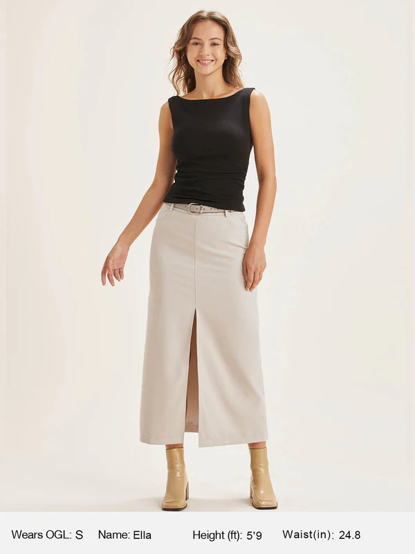 Eco-Mousse Ruched Sides Boatneck Brami Top 2Pcs Set | OGL