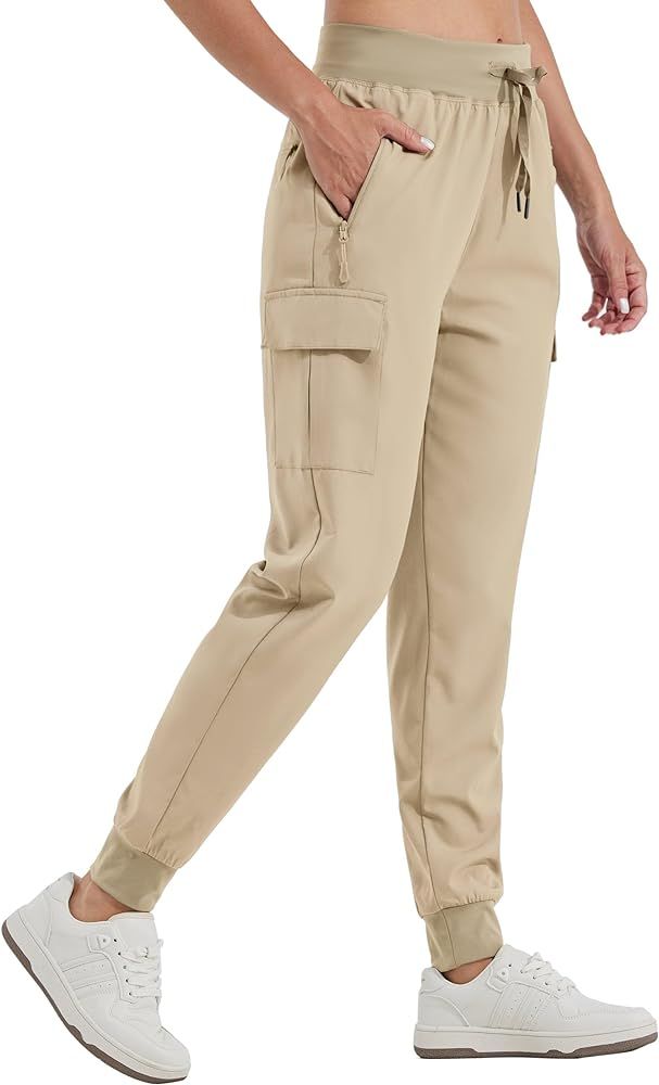 Willit Women's Cargo Hiking Pants Lightweight Athletic Outdoor Travel Joggers Quick Dry Workout P... | Amazon (US)