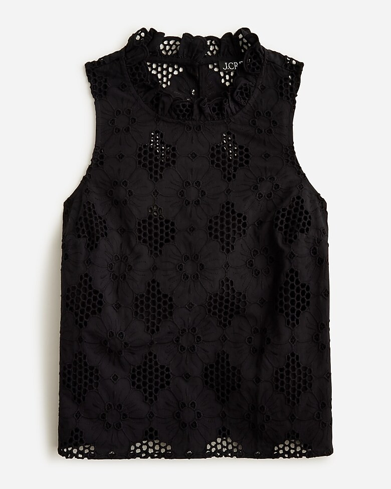 Fleur top in eyelet | J. Crew US