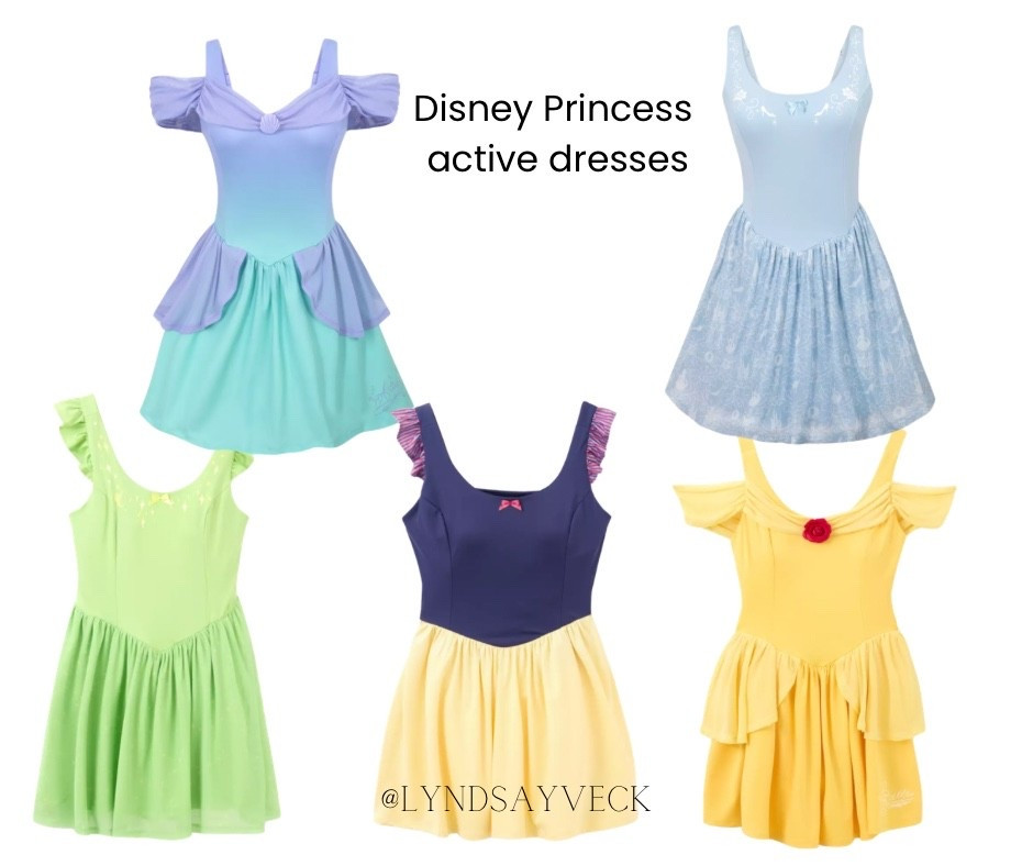 The Disney process active dresses have arrived!! 
These are perfect for Disney parks or making your workout a little more magical ✨

I love them all! Especially the Cinderella one 

#LTKdayinmylife #LTKgrwm #LTKootd