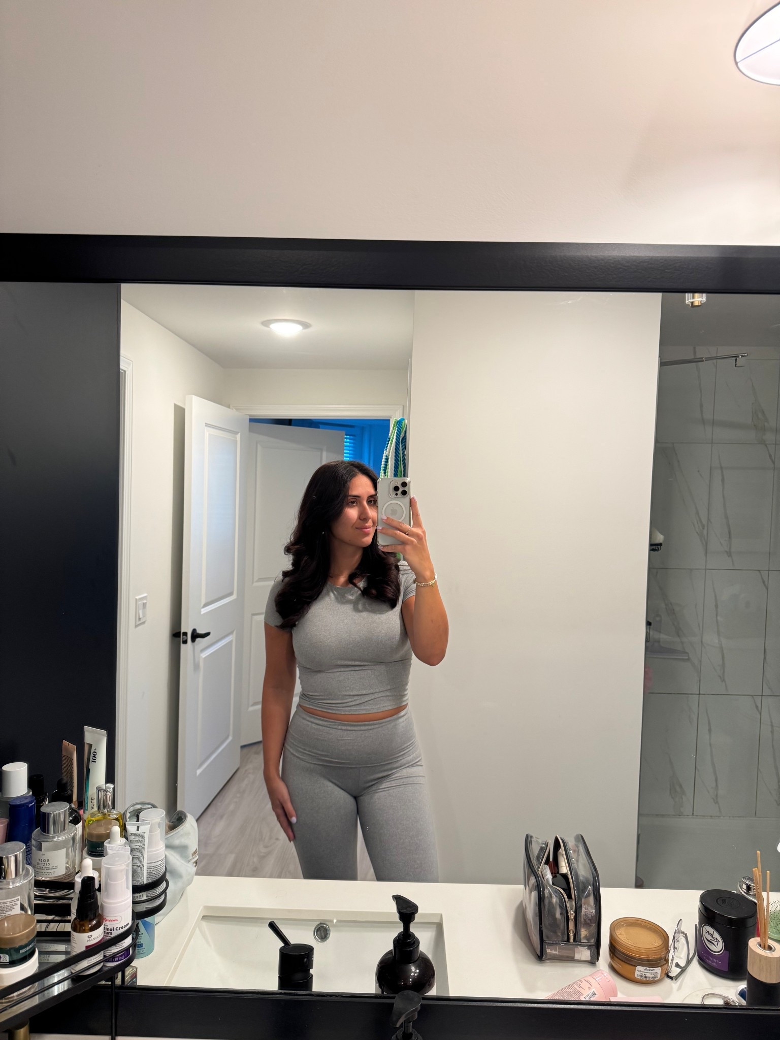 The most flattering and BEST Amazon set. Wearing size Medium 

#LTKFindsUnder100 #LTKMidsize #LTKActive