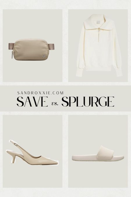Save vs. splurge — crossbody, sweater, heels, slides

xo, Sandroxxie by Sandra
www.sandroxxie.com | #sandroxxie

save or splurge, same vibe for less


#LTKitbag #LTKshoecrush #LTKstyletip