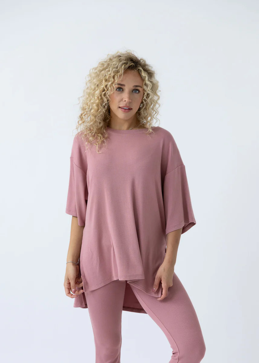 All Weekend Long Pant Set Dozen Roses | The Foxy Kind