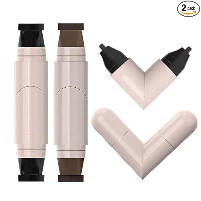 2PCS Gel Eyeliner Pencil Set, 2025 New Foldable Eyeliner Stamp for Perfect Wings, Waterproof Eyel... | Amazon (US)