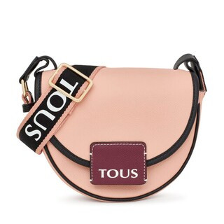 Small pink TOUS Half-moon Crossbody bag | TOUS USA
