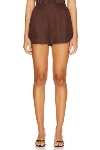 CAMI NYC Ravi Short in Mocha from Revolve.com | Revolve Clothing (Global)