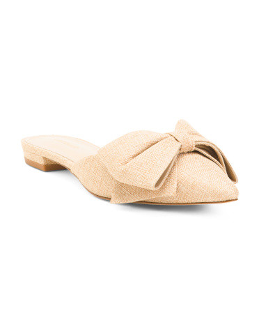 Made In Brazil Elle Flat Mules | TJ Maxx