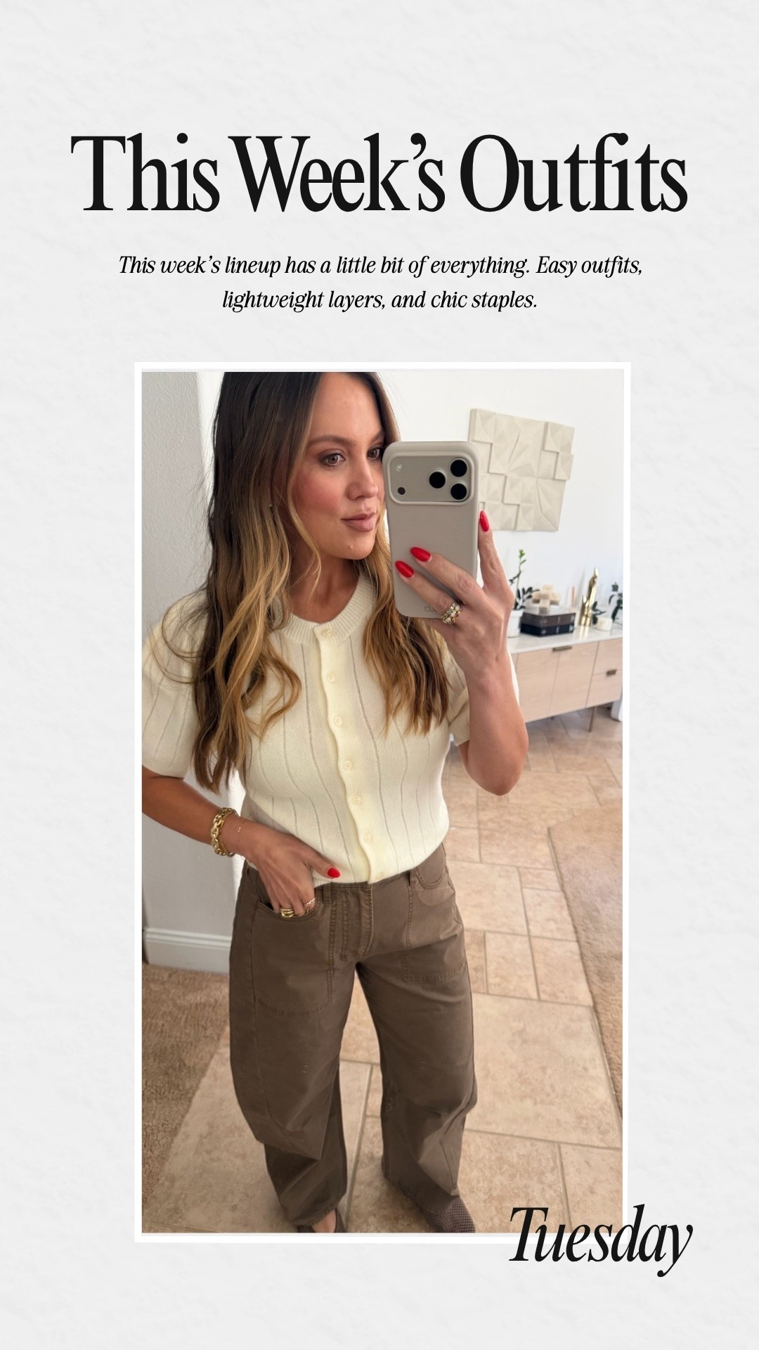 This week’s outfits!