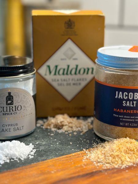 Adding finishing salt to a dish can really elevate your kitchen game! 

#LTKhome