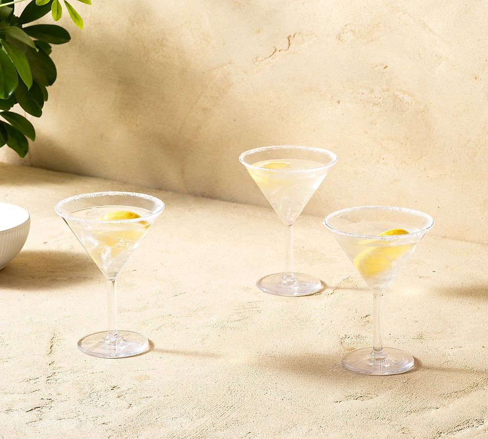 Bodum Oktett Outdoor Martini Glasses - Set of 4 | Pottery Barn (US)