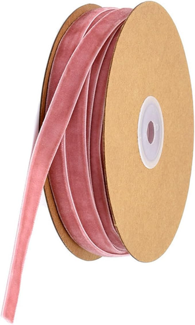 20 Meter Samtband Schleifenband Schmuckband Geschenkband 10mm Samt Dekoband | Amazon (DE)