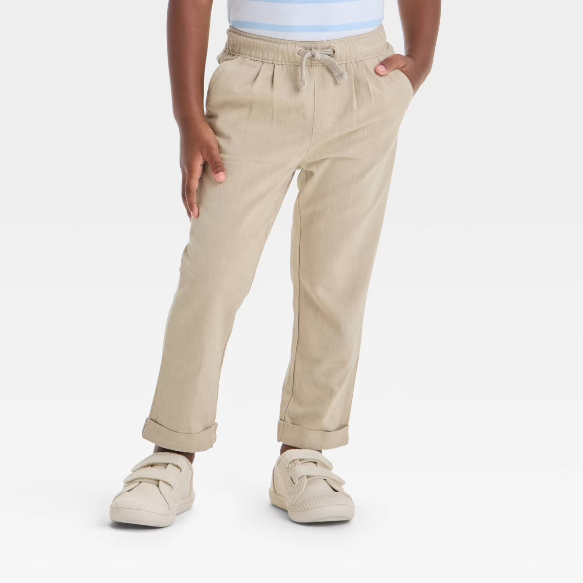 Toddler Boys' Textured Pull-On Pants - Cat & Jack™ | Target