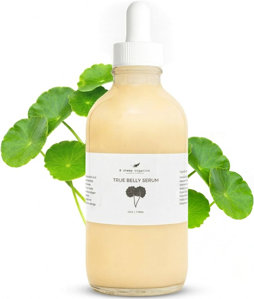 8 Sheep True Belly Serum, Pregnancy-Safe Skin Care Belly Oil with Triple-Weighted Hyaluronic Acid... | Amazon (US)