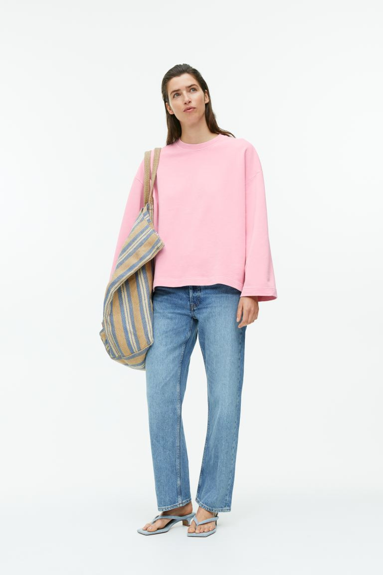 Loose Fit Sweatshirt | H&M (DE, AT, CH, NL, FI)