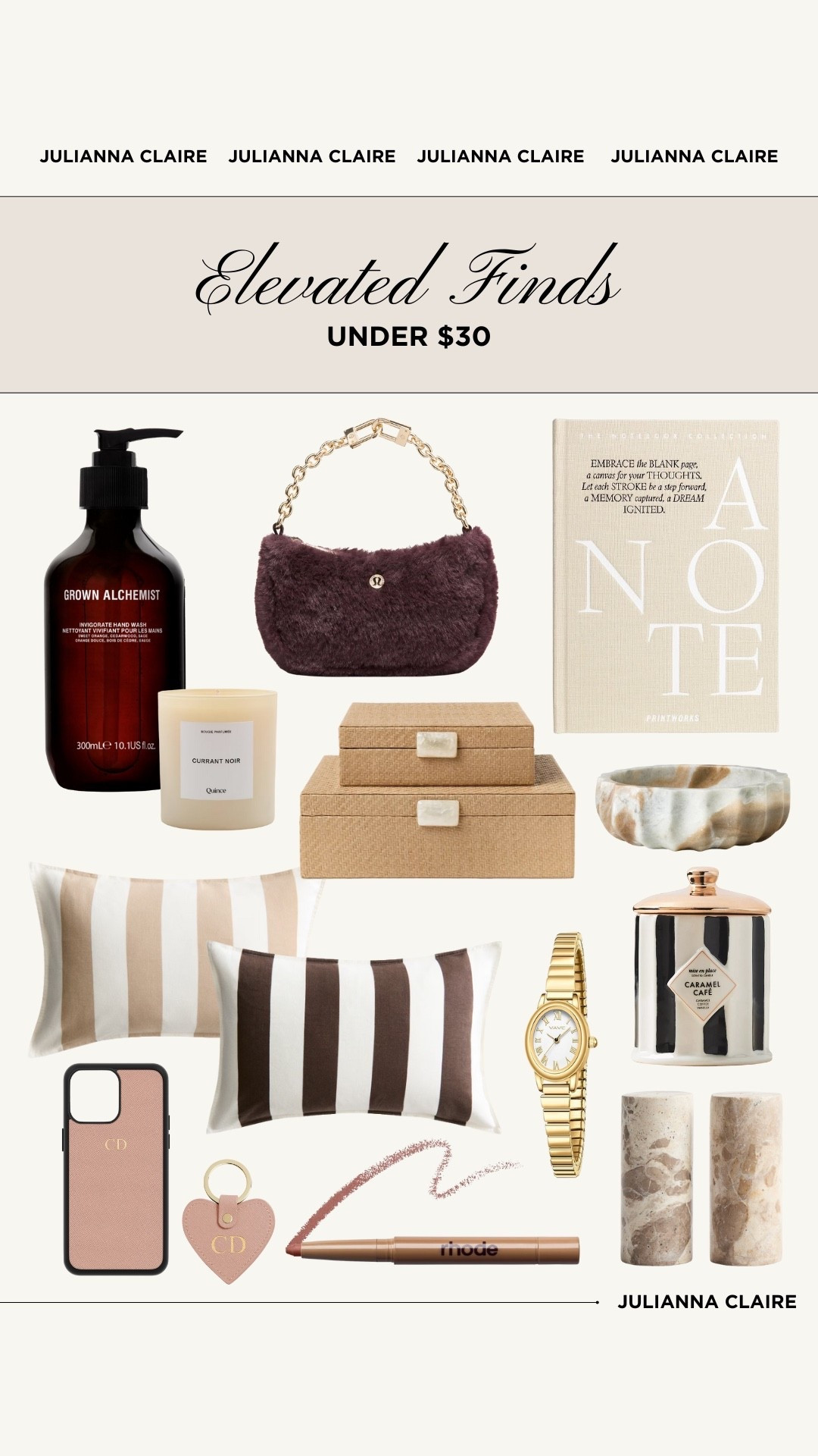 Elevated finds under $30!

#LTKBeauty #LTKHome #LTKselfcare