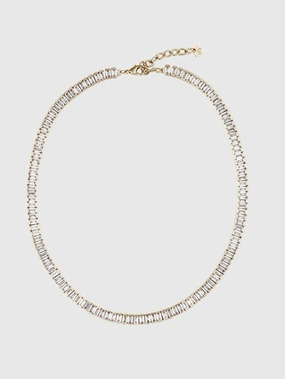 HART Baguette Tennis Necklace | Gap (US)