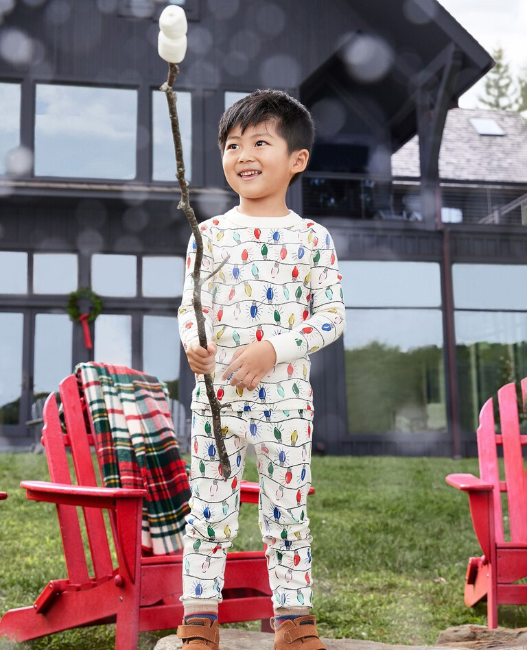Kids Holiday Long John Pajama Set | Hanna Andersson