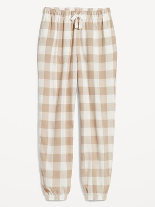 High-Waisted Flannel Pajama Joggers for Women | Old Navy (US)