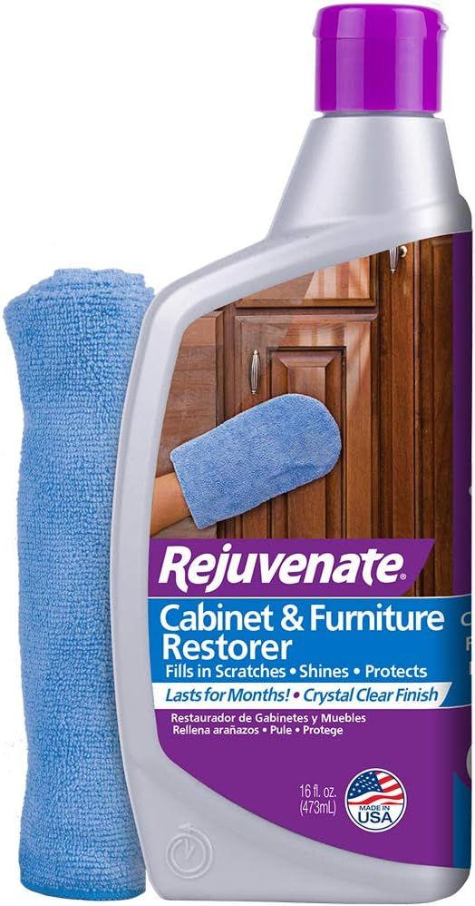 Rejuvenate Cabinet & Furniture Restorer Fills in Scratches Seals and Protects Cabinetry, Furnitur... | Amazon (US)