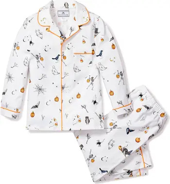 Petite Plume Kids' Trick or Treat Two-Piece Pajamas | Nordstrom | Nordstrom