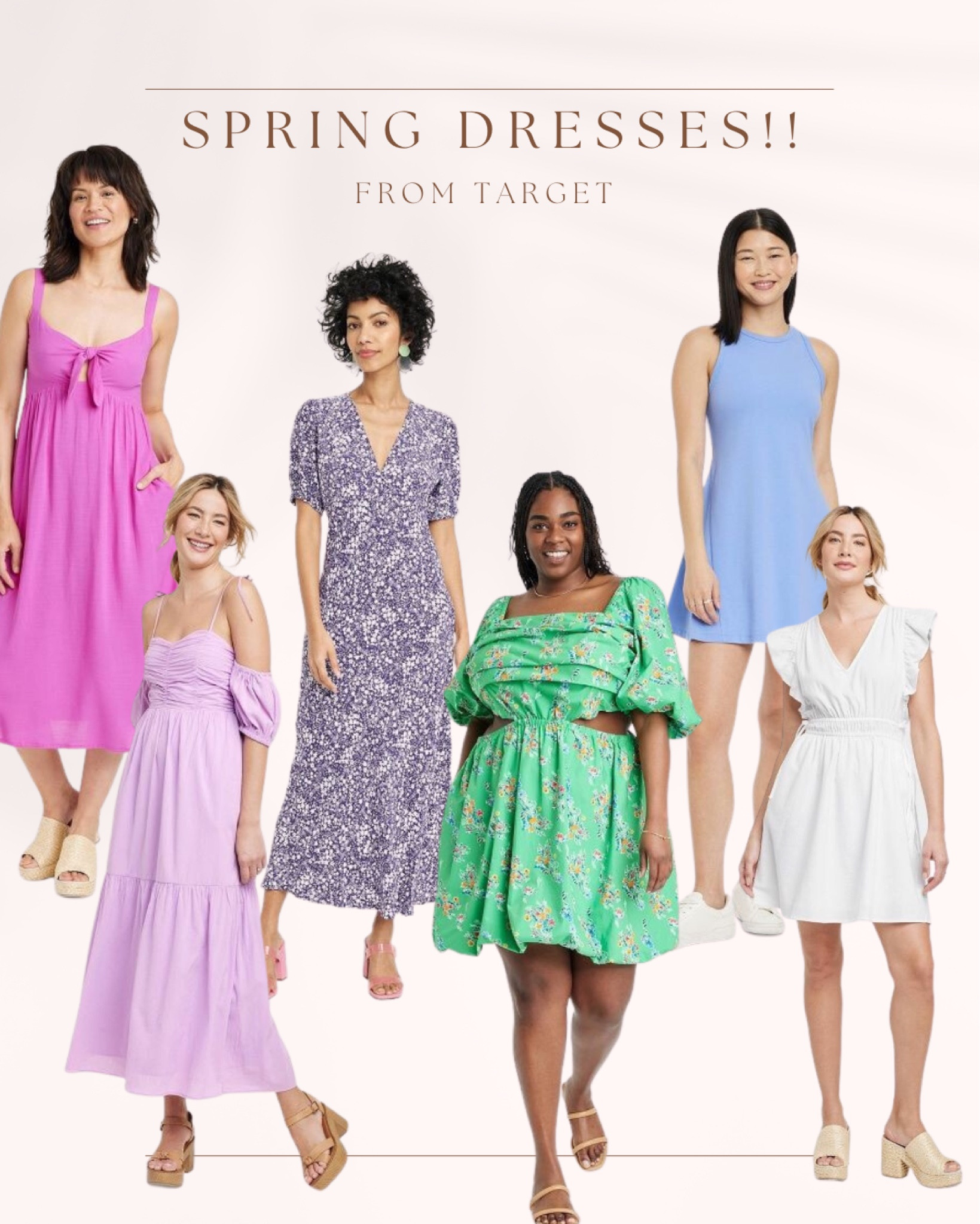 Target finds - spring and summer dress edition!

#LTKFind #LTKsalealert #LTKSeasonal