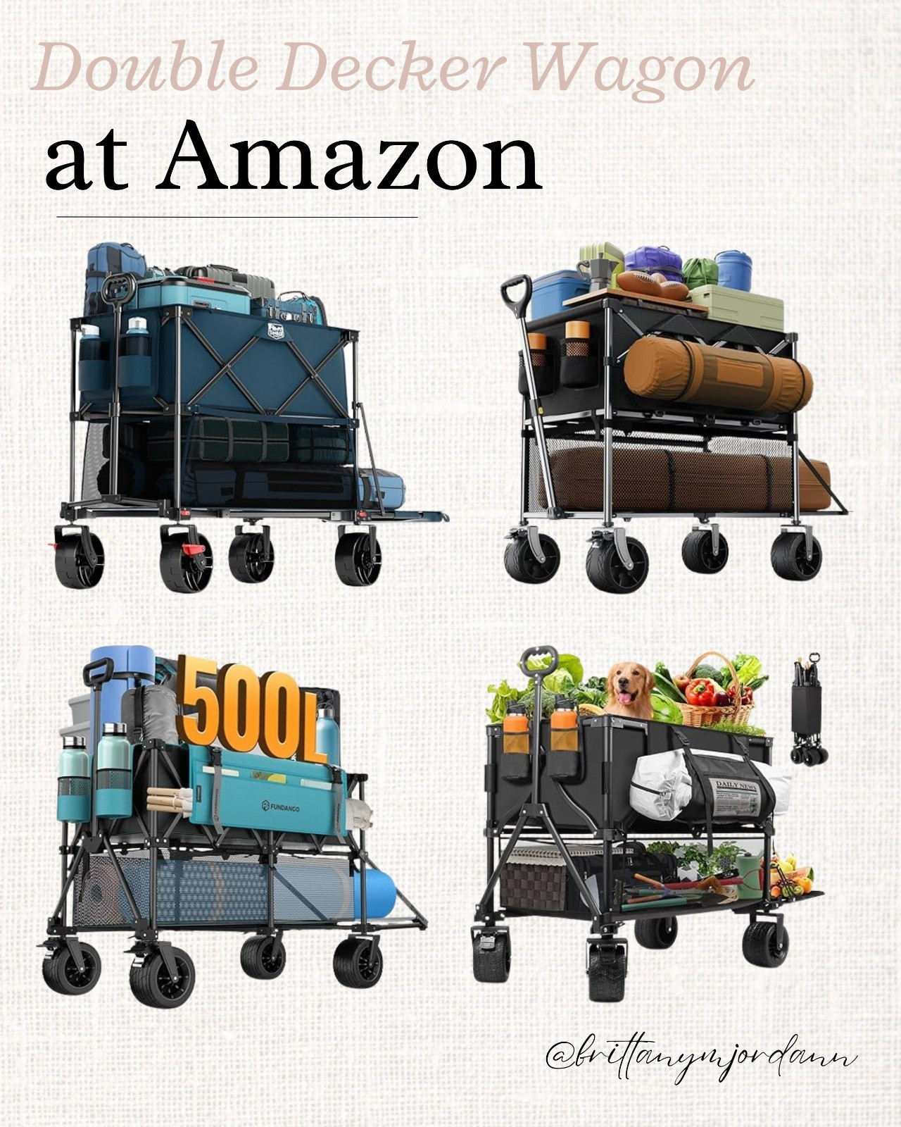 See double, travel better? This double-decker wagon is turning heads and redefining journeys. What possibilities do you envision with this innovative design? Let's discuss! #DoubleDeckerDreams #WagonInnovation #FutureOfTravel

#LTKStyleTip #LTKSaleAlert #LTKSeasonal