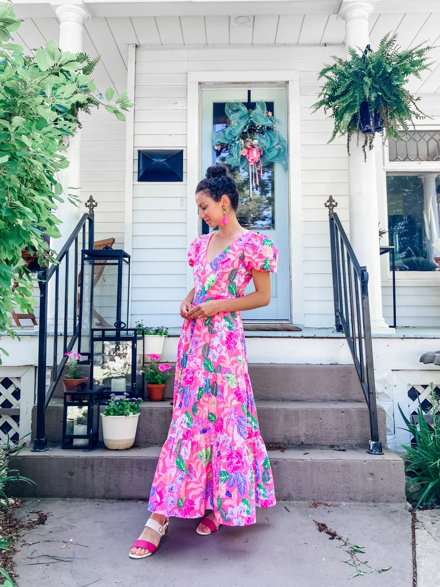 Church outfit!
Petite outfit. Preppy outfit. Classic outfit. Colorful outfit. 

#LTKStyleTip #LTKOver40 #LTKPetite