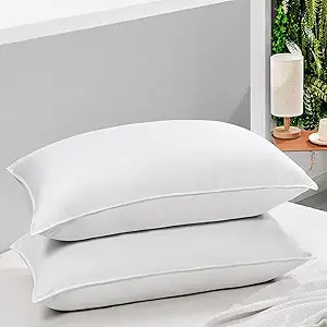 HARBOREST Bed Pillows for Sleeping 2 Pack - Luxury Plush Down Alternative Pillows King Size Pillo... | Amazon (US)
