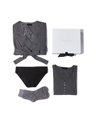 HATCH Collection Essential Maternity Hospital Gift Set-Includes Robe, Nightgown + Socks - Macy's | Macy's