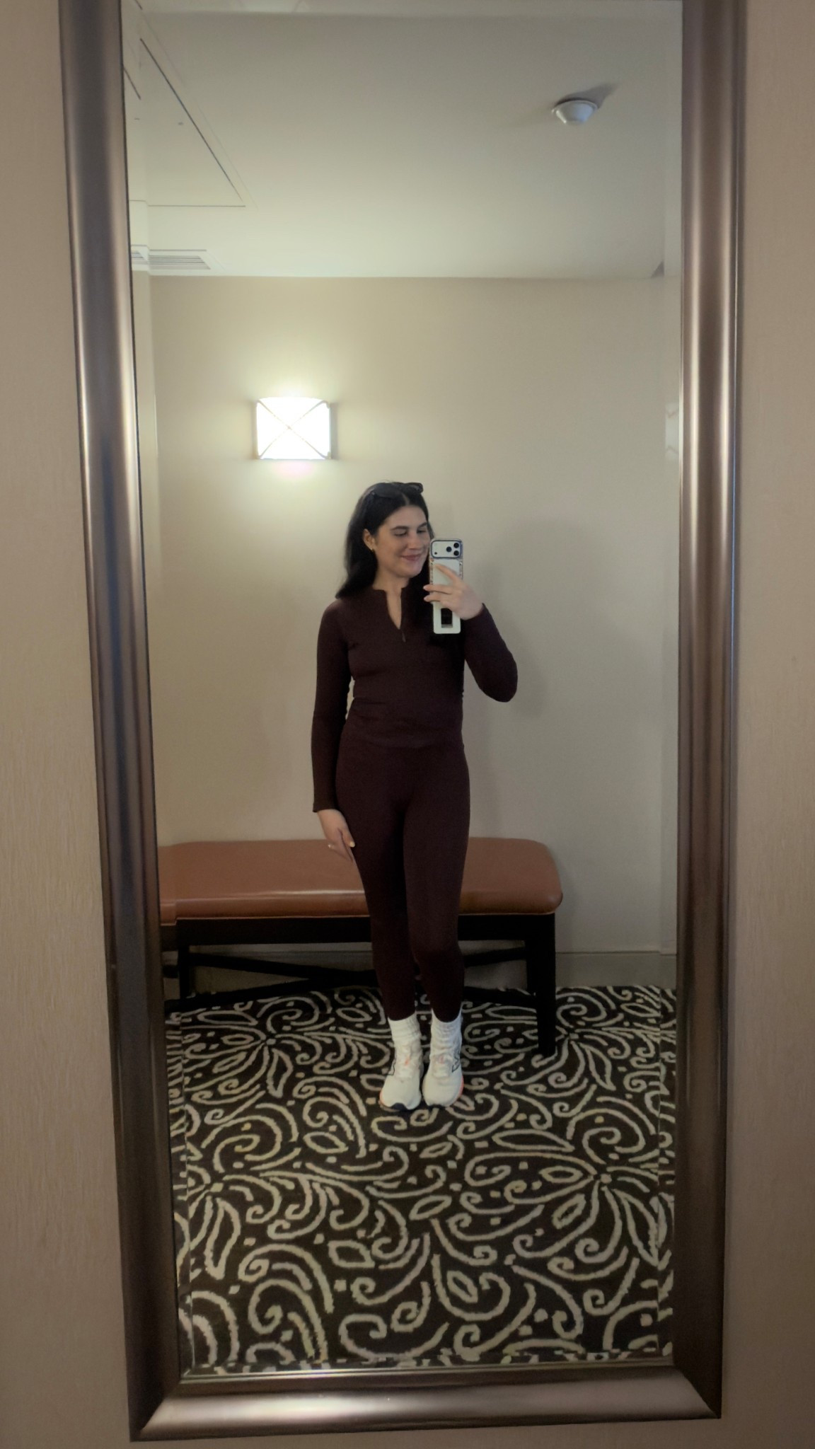 Brown workout set! 🤎 

#LTKootd #LTKmomlife #LTKfitnessgoals