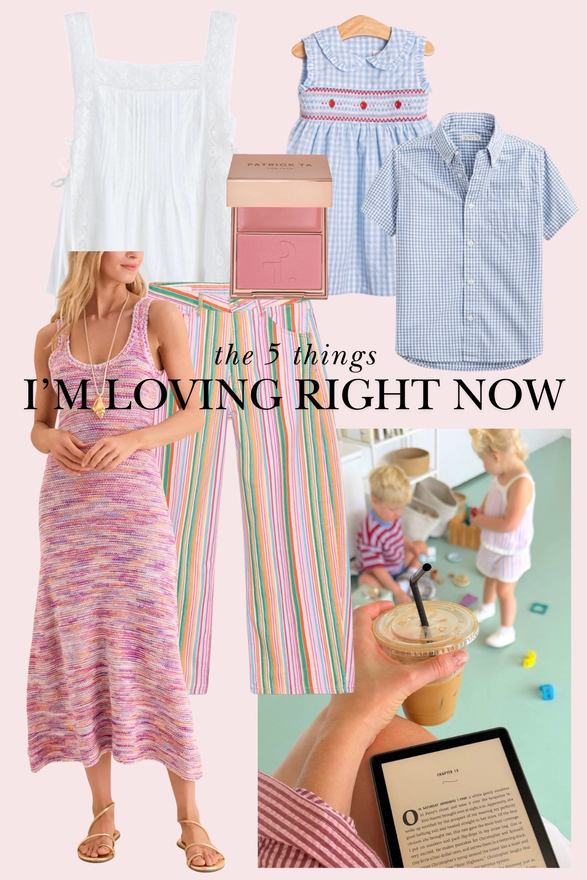 back to school outfits, a fabulous knit dress, the coolest stripe pants under $70, and more!