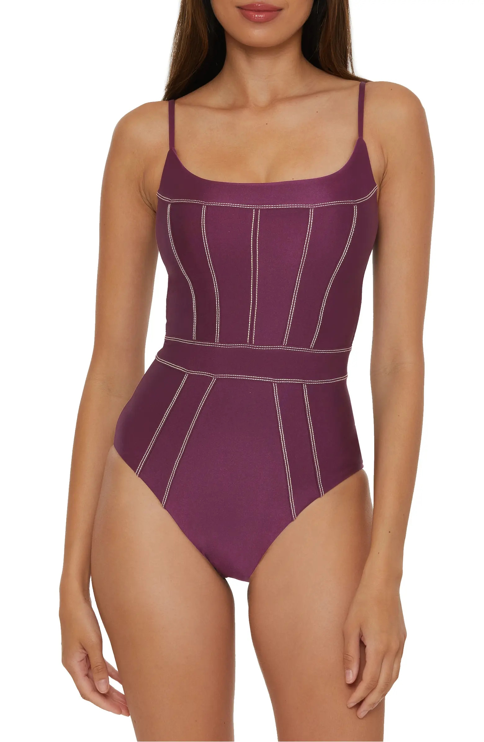 Becca Color Sheen One-Piece Swimsuit | Nordstrom | Nordstrom