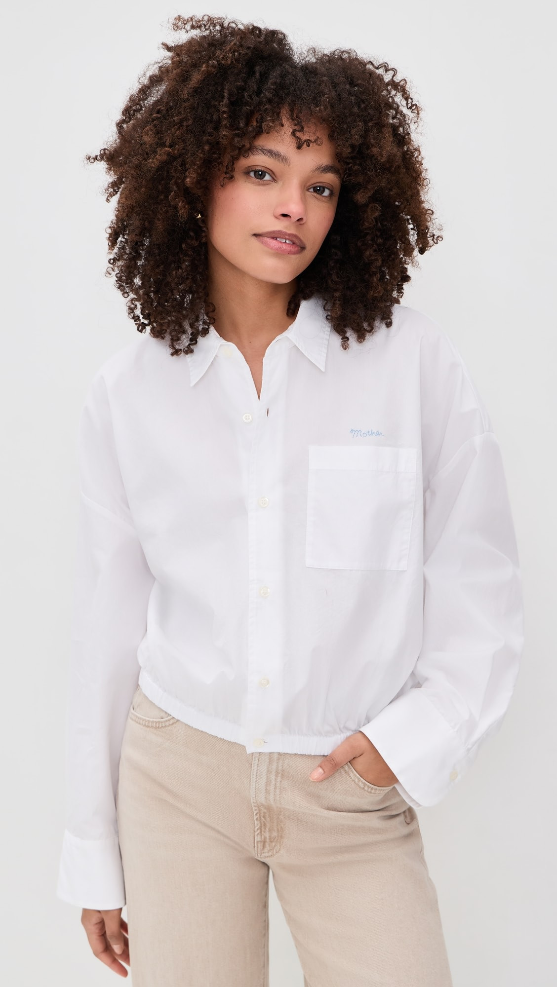 The Scrunchie Frenchie Button Down | Shopbop