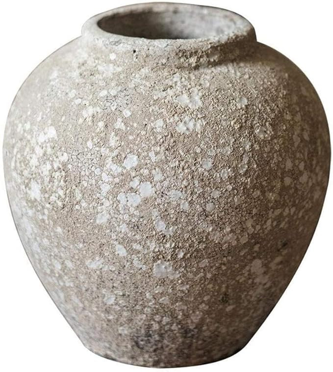 Home Decor Desktop Vase Home Retro Floor Vase Modern Dried Flower Vase Decorative Ornaments Retro... | Amazon (US)