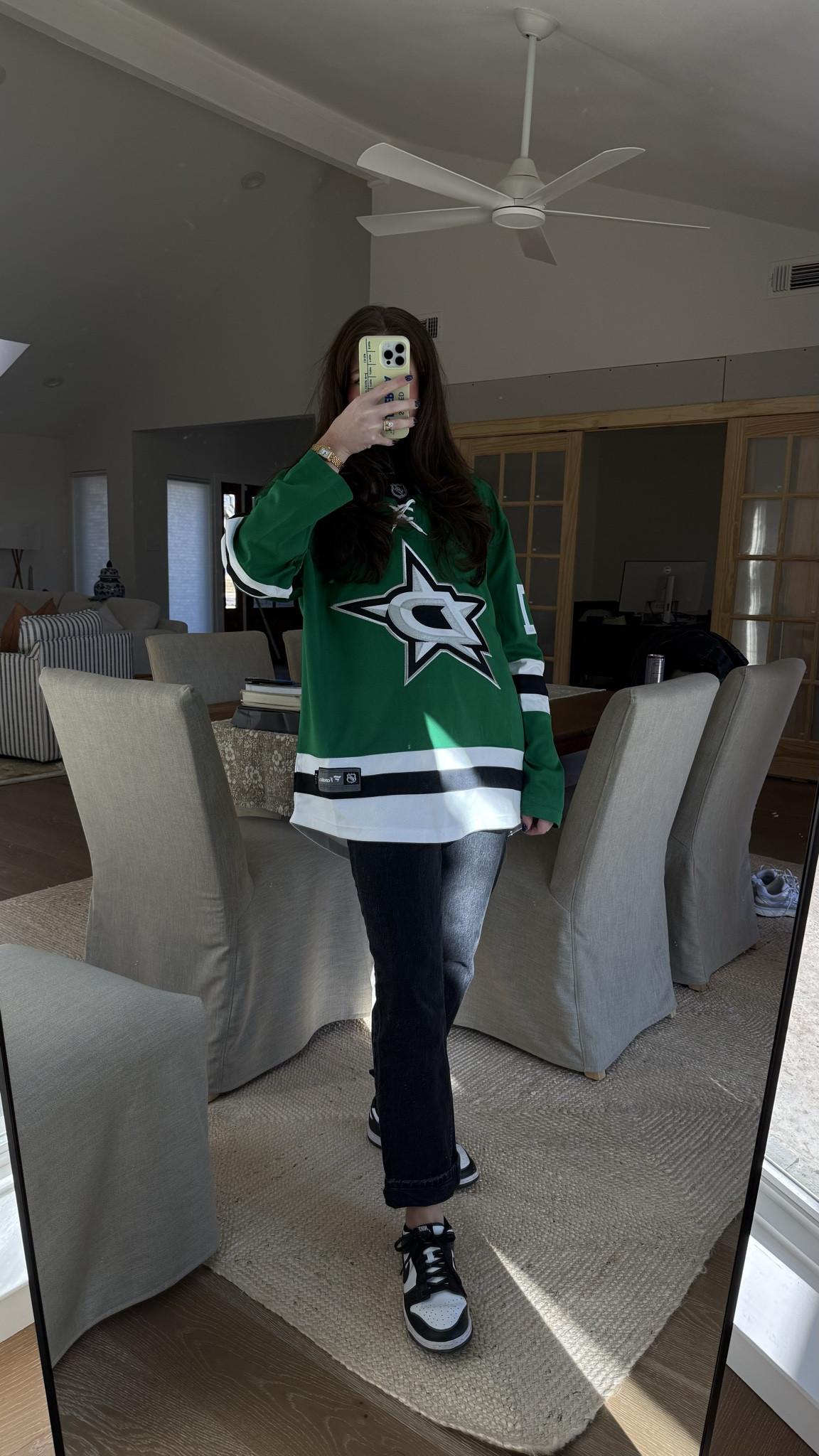 Wore to the stars game! phone case is Amazon 

 

#LTKgrwm #LTKootd #LTKSeasonal