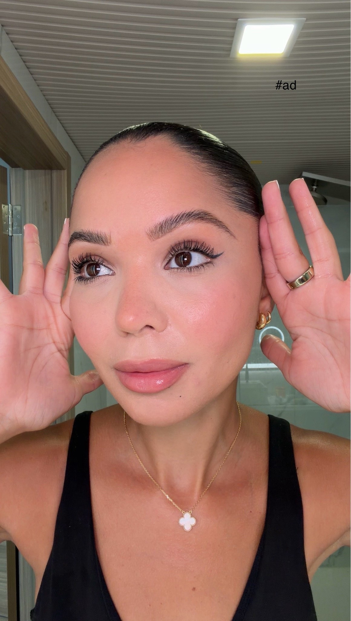 #ad #LorealParisPartner Intense length, waterproof and long-lasting My favorite @lorealparis Telescopic Waterproof Mascara is available in-store and online at @target @targetstyle. Add to cart! 🥳 @shop.ltk #lorealparismakeup #targetpartner #liketkit