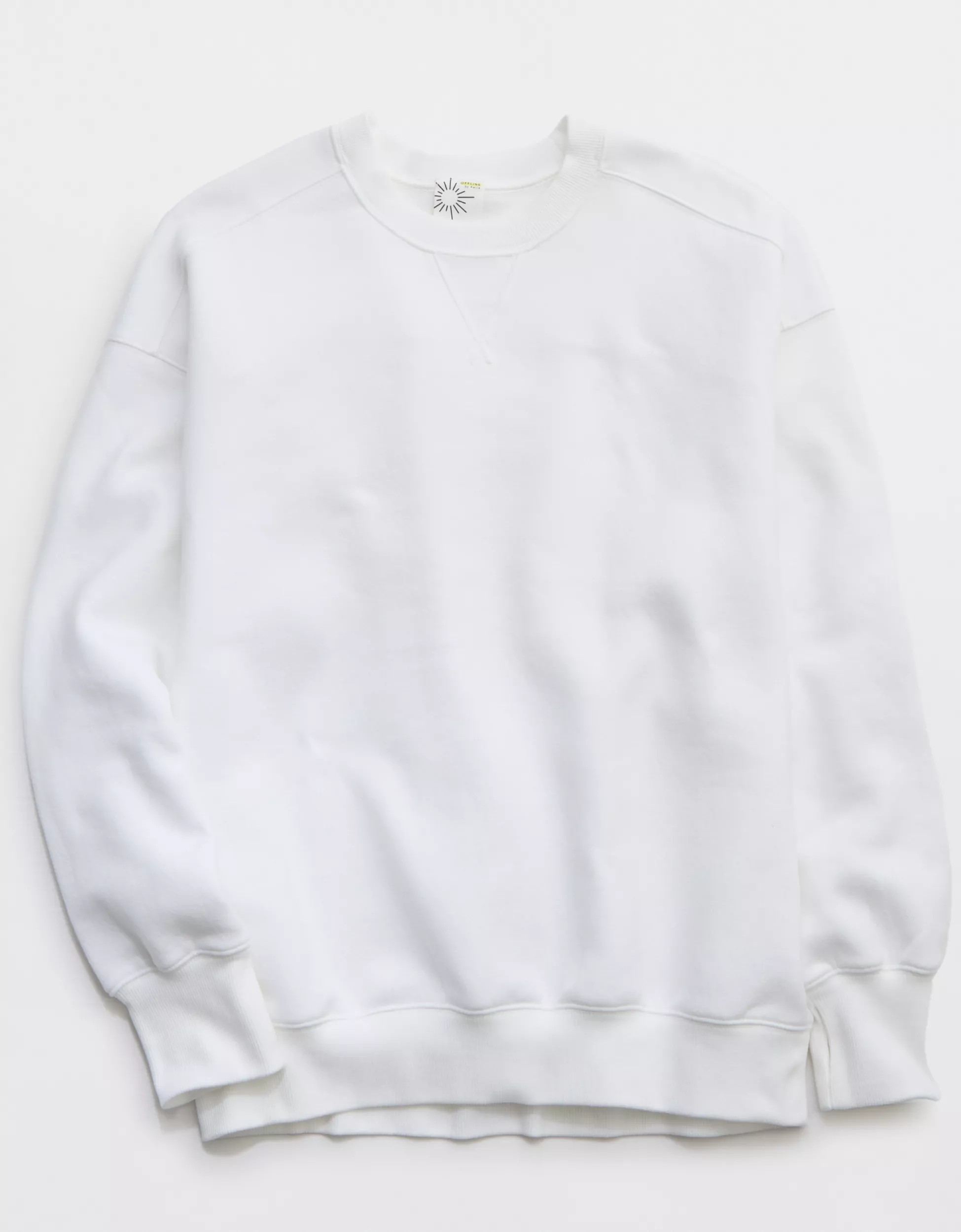 OFFLINE By Aerie Cloud Fleece Oversized Crewneck | Aerie