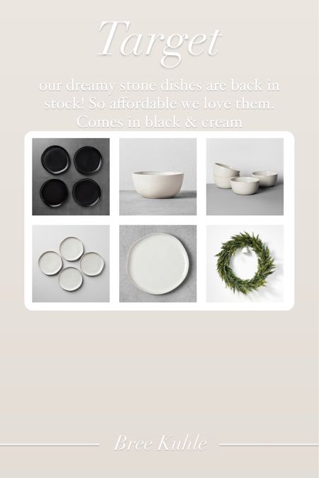 Cream stone dishes hearth & hand 
Target magnolia collection simple dishes 

#LTKunder50 #LTKhome #LTKunder100