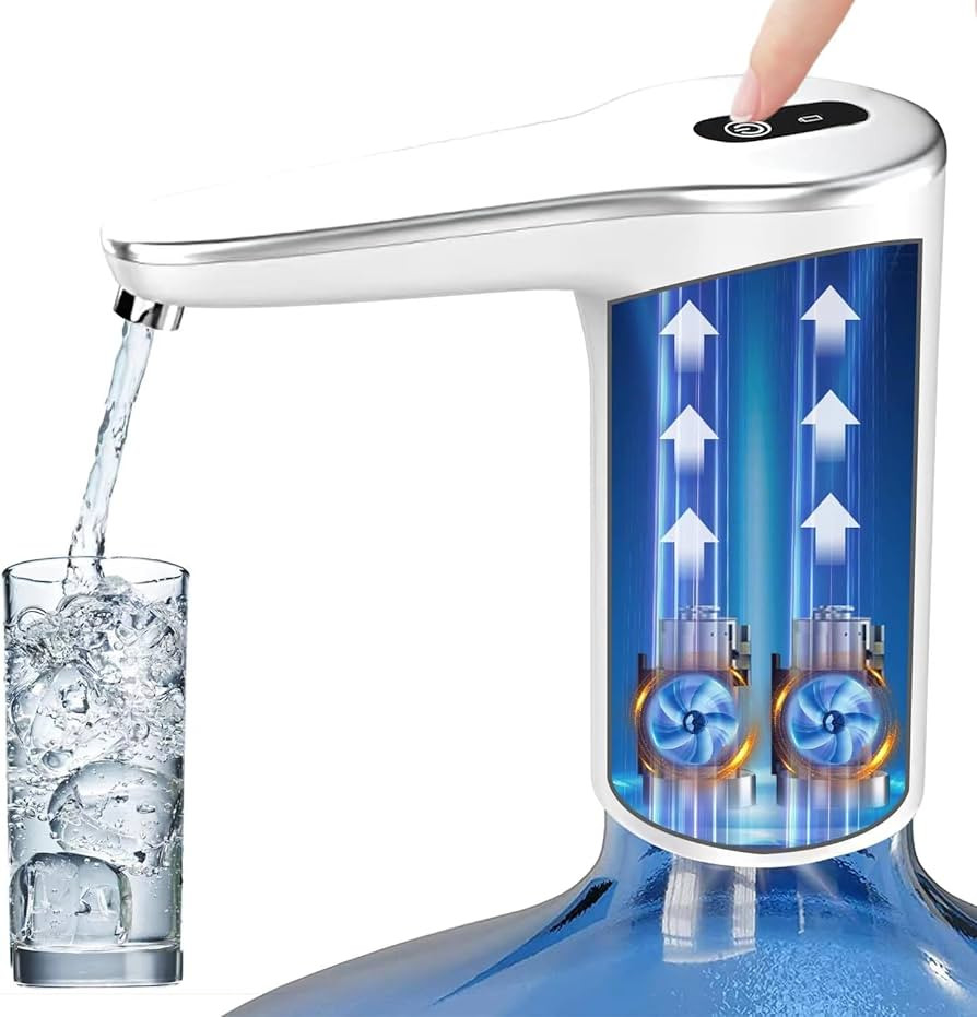 VINMEN 5 Gallon Water Bottle Pump Water Bottle Dispenser, Water Pump for 5 Gallon Jug,USB Chargin... | Amazon (US)